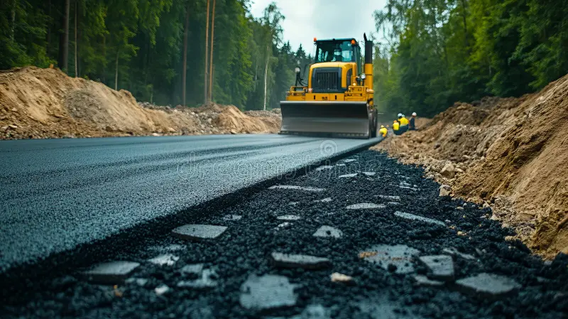 What are the layers of road construction?